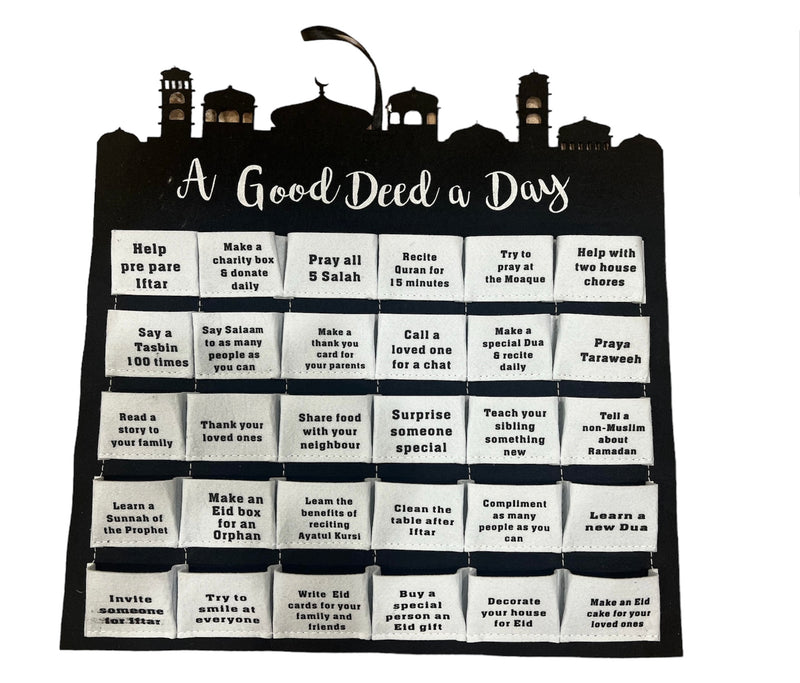 Ramadan Kids Calendar  (A Good Deed a Day)