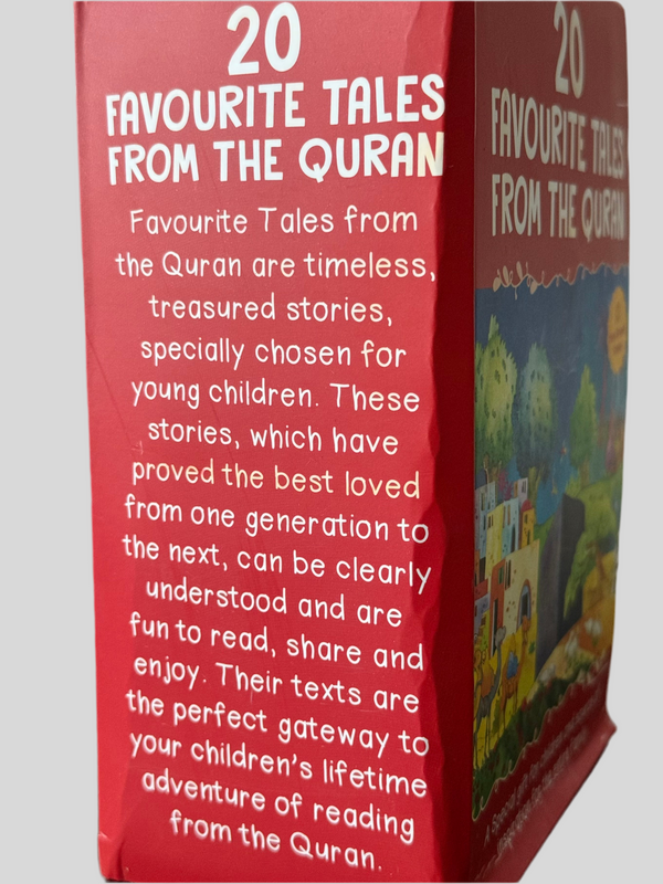 20 FAVOURITE TALES FROM THE QURAN GIFT BOX (10 HB BOOKS)