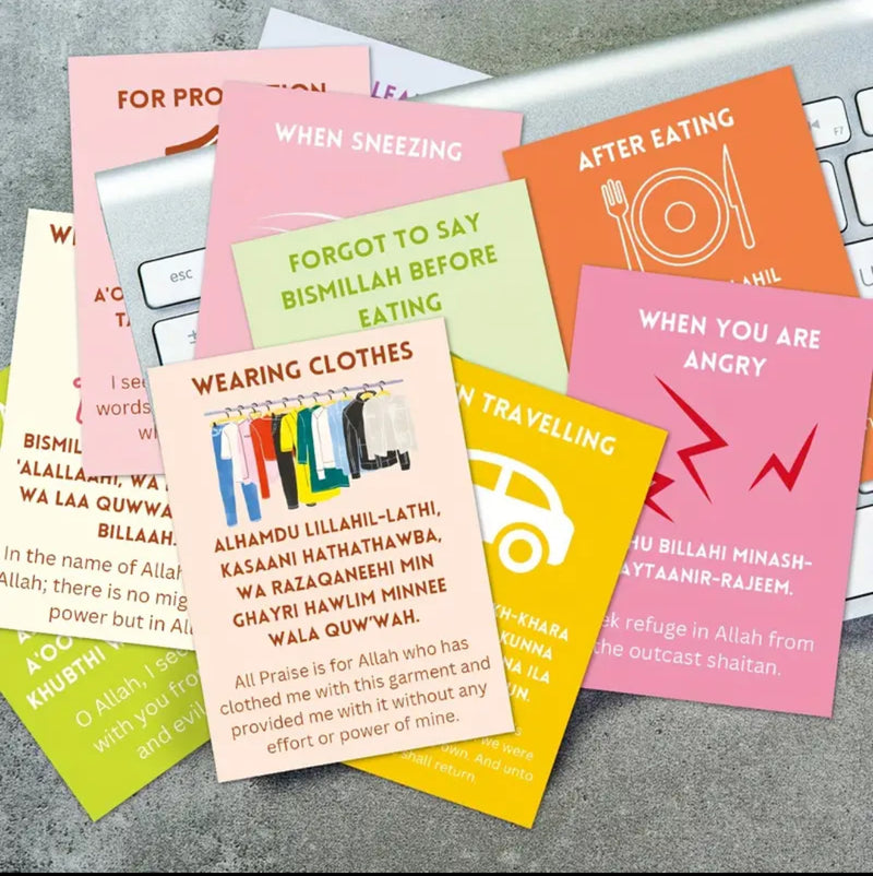 Daily Dua cards (24pcs)