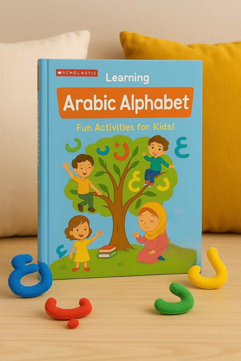 Arabic Alphabet Writing book (Fun Activities for Kids!)