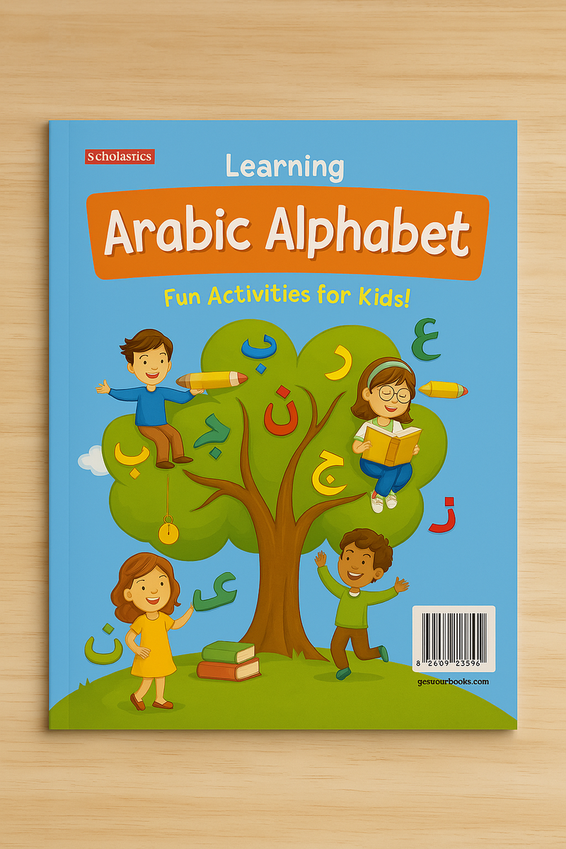 Arabic Alphabet Writing book (Fun Activities for Kids!)