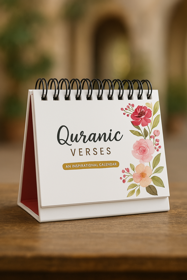 QURANIC VERSES - AN INSPIRATIONAL CALENDAR with Gift box