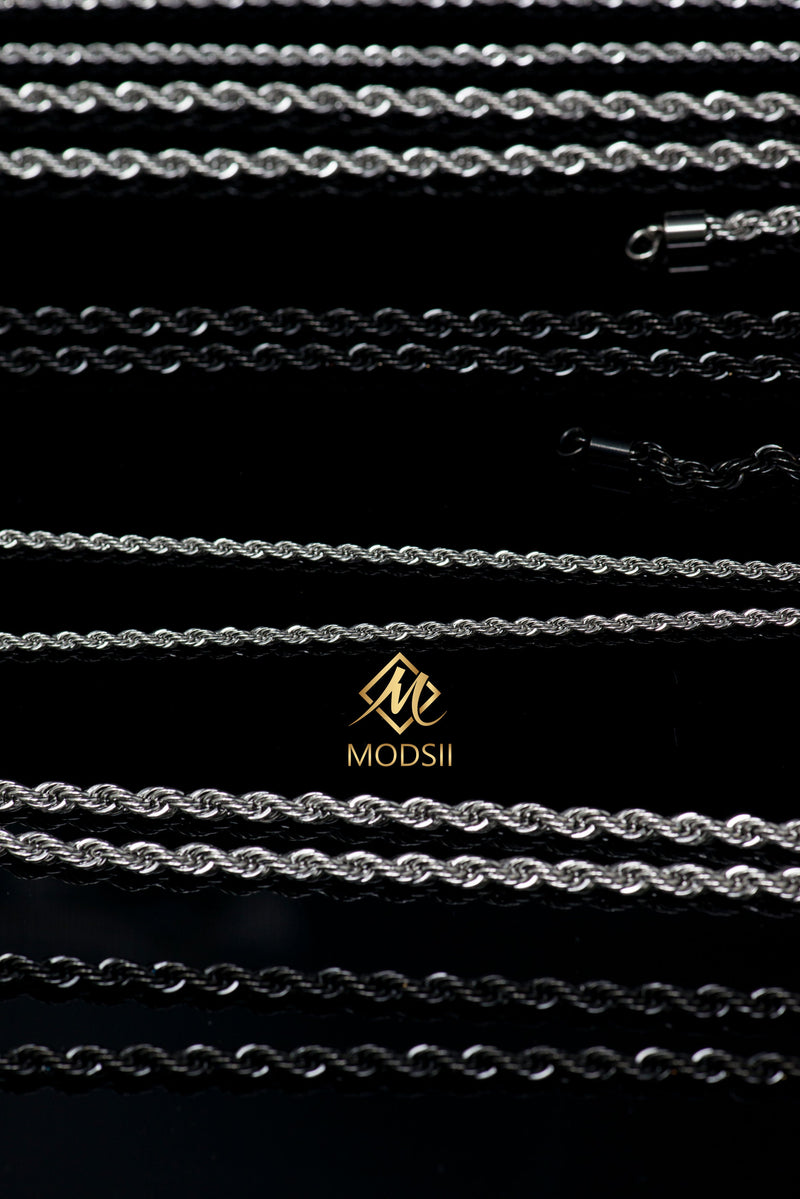 ROPE CHAIN NECKLACE | MENS