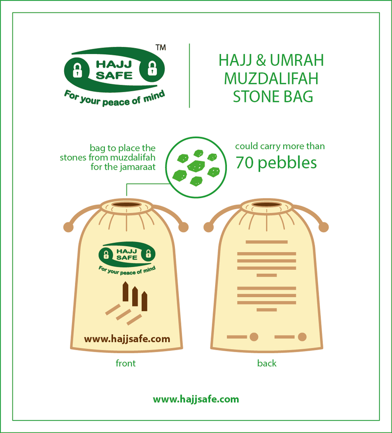 Muzdalifah Stone Bag for Hajj