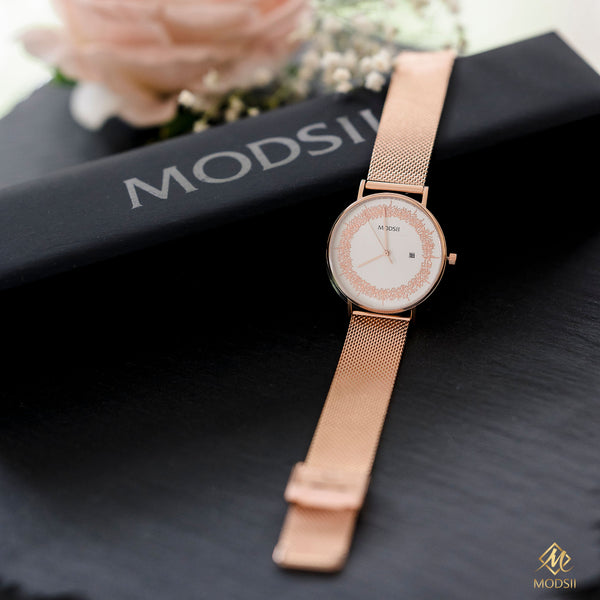 Series II Rose Gold Ayatul Kursi Watch