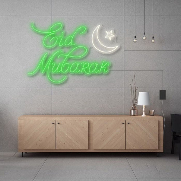 Eid Mubarak Neon LED Light