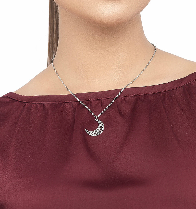 SABR Crescent Moon Necklace | Women