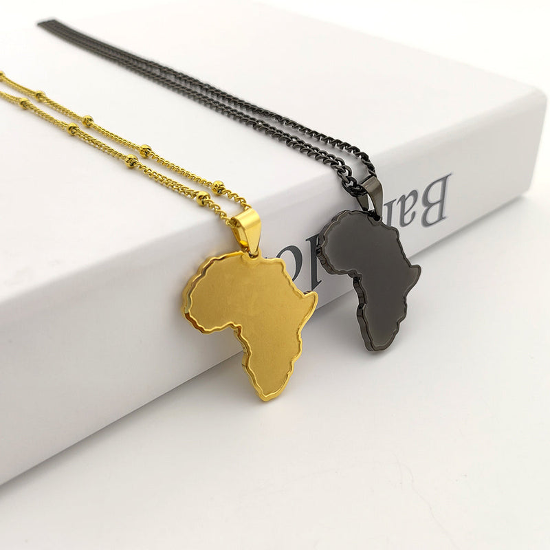 Africa Flag Necklace | MENS