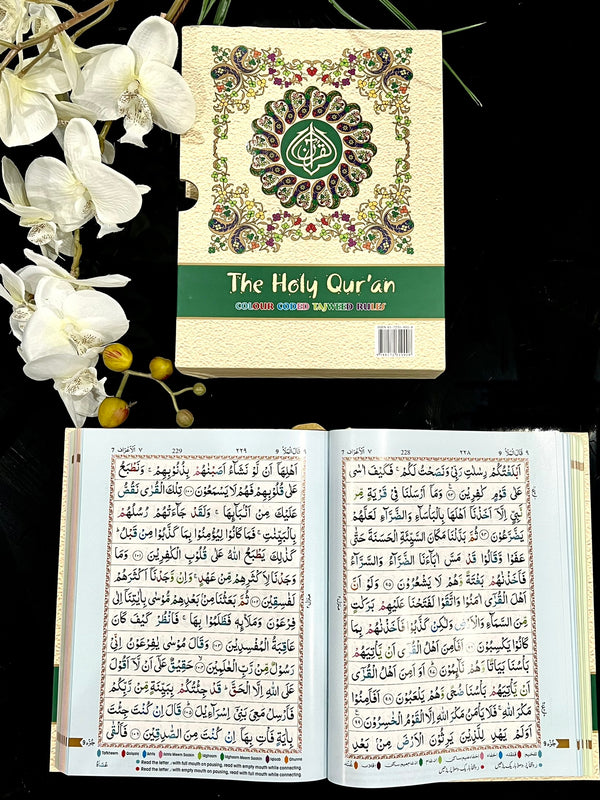 Large Indo Pak Quran with slip case